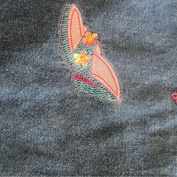 Vintage Y2K Warner Brothers Tweety Bird Denim Shirt.  Size XXL. Excellent Cond! - Picture 7 of 13